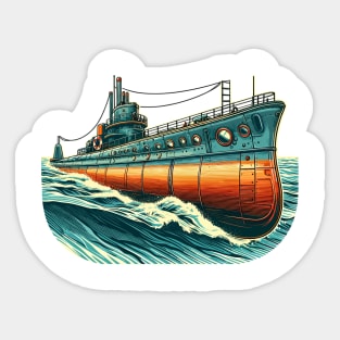 Submarine Sticker
